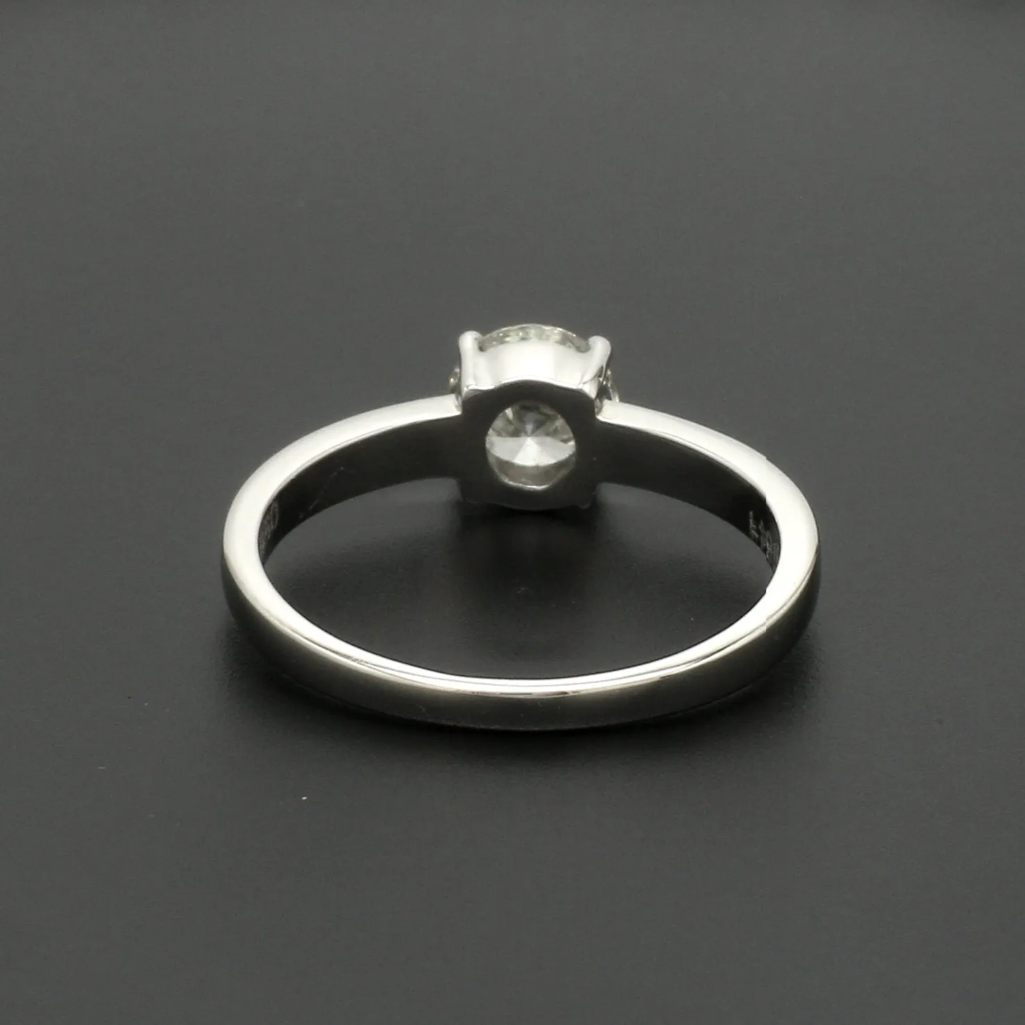 1-Carat Lab Grown Solitaire Platinum Engagement Ring JL PT LG G 1269-B