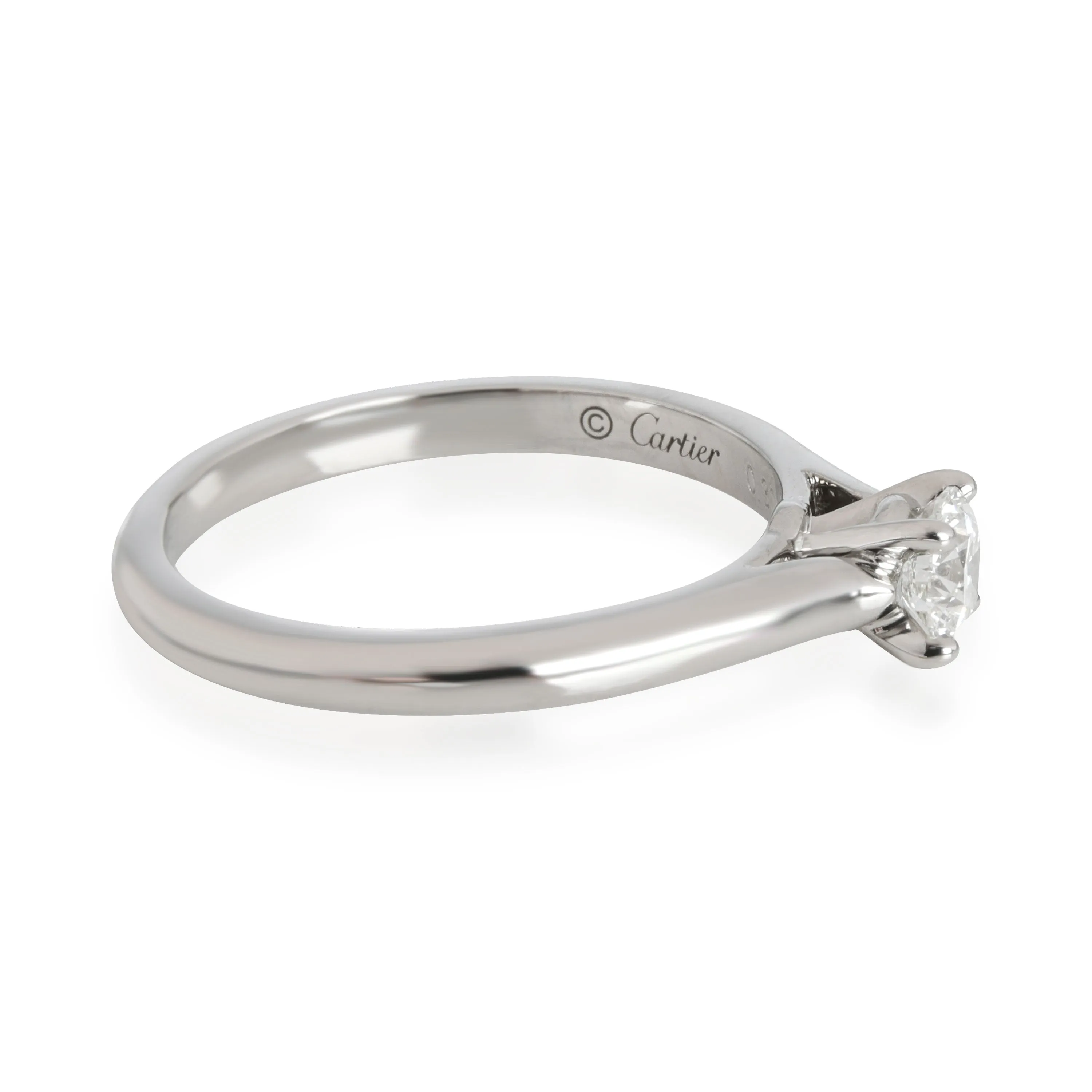 1895 Diamond Engagement Ring in Platinum  H VVS1 0.3 CT