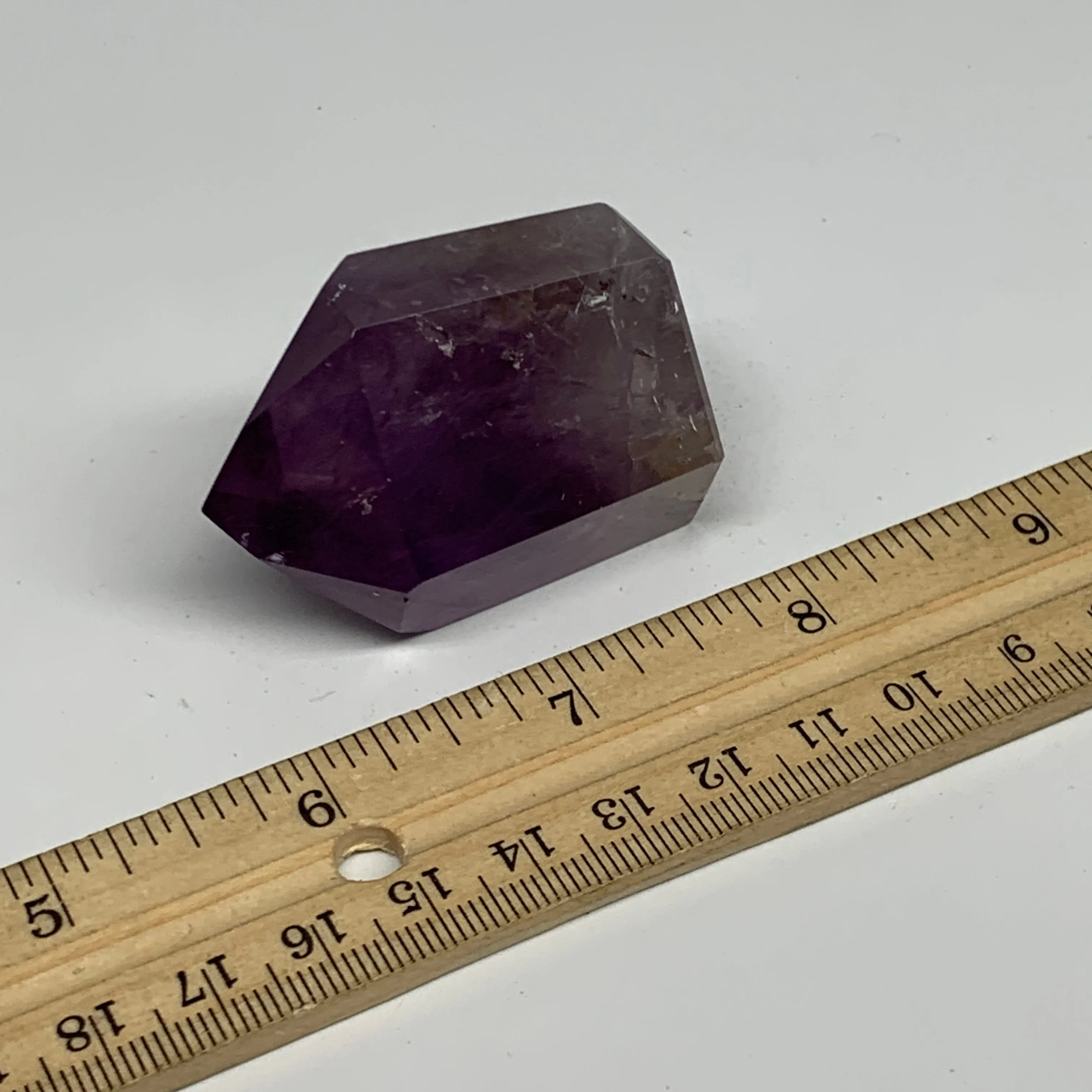 72g, 1.9"x1.3"x1.2", Natural Amethyst Tower Point Obelisk @Brazil, B32293
