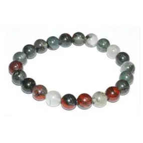 8mm Bloodstone (Seftonite) bracelet