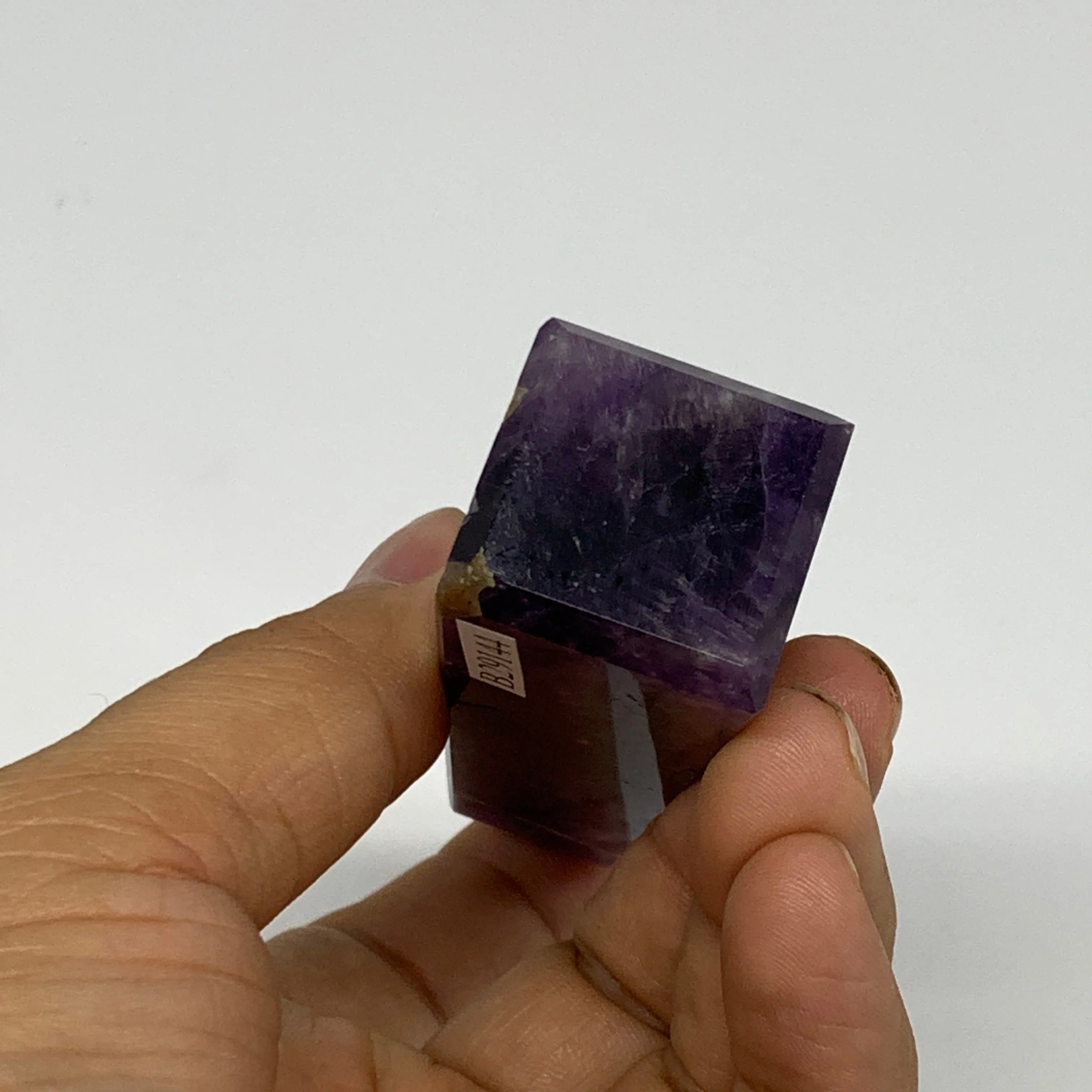 97.2g, 3.6"x1"x1" Natural Amethyst Tower Point Obelisk @Brazil, B29144