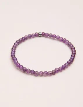 Amethyst Mini Gemstone Energy Bracelet