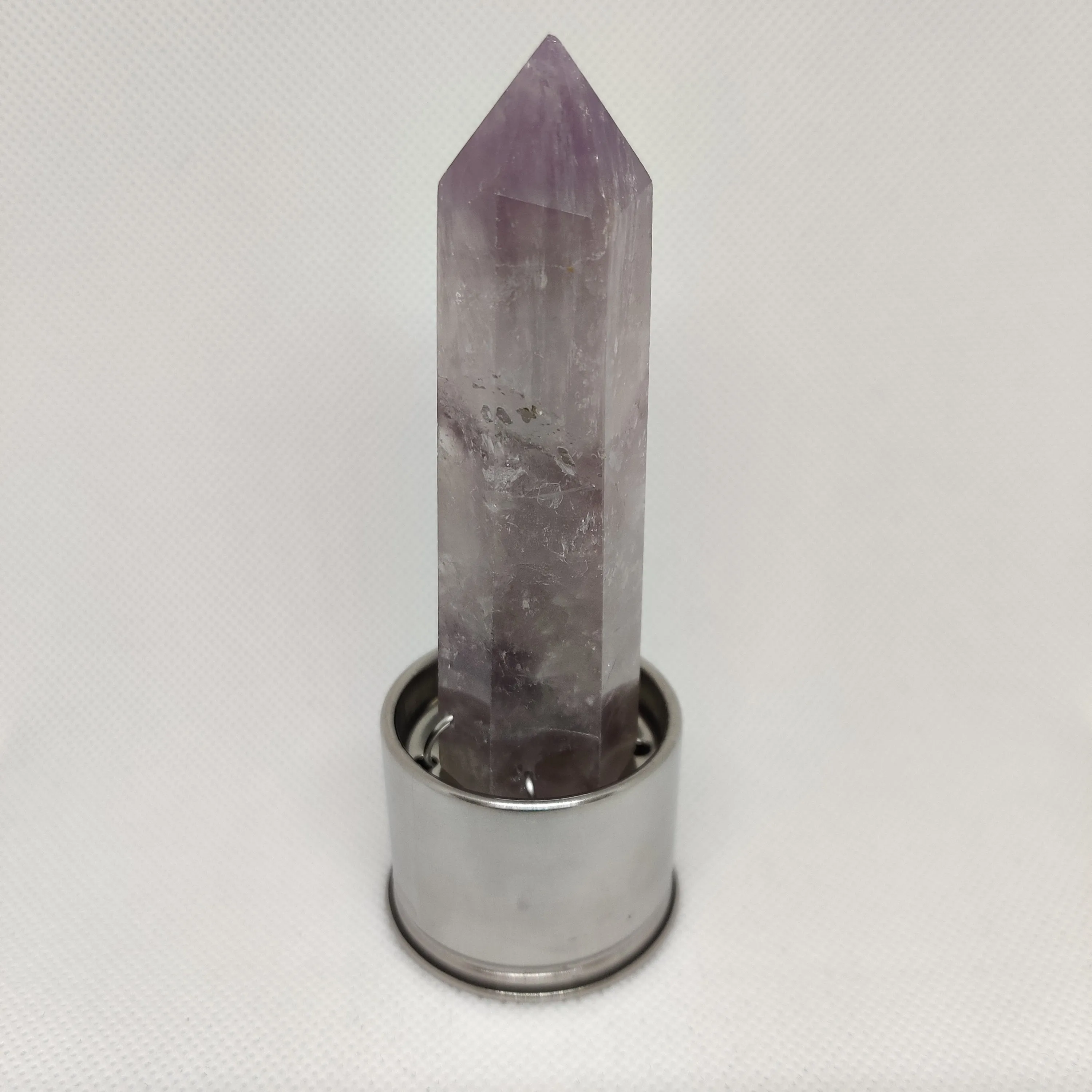 Amethyst Point for Crystal Water Bottle