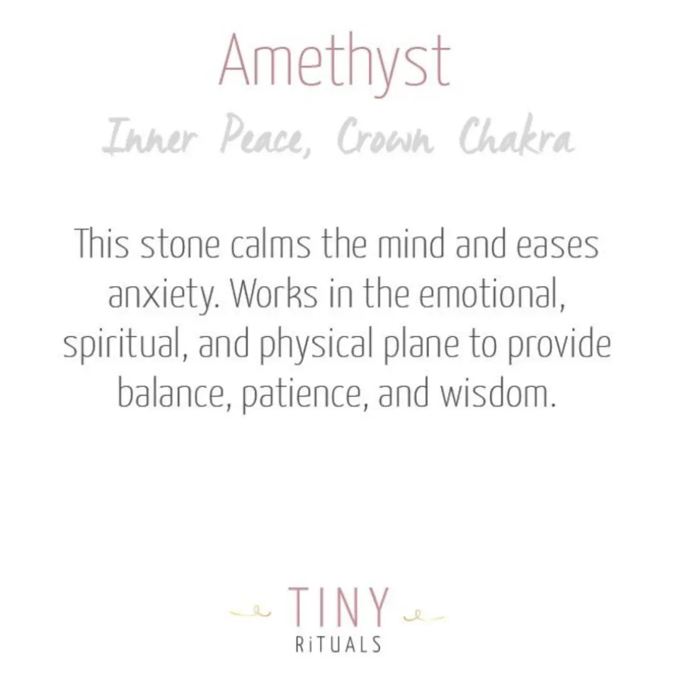 Amethyst Raw Crystal Necklace