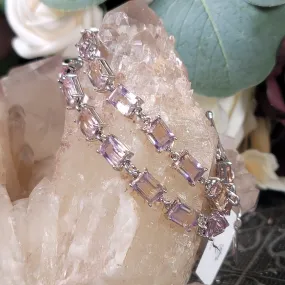 Ametrine Bracelet .925 Silver for Action & Empowerment to Pursue Your Dreams
