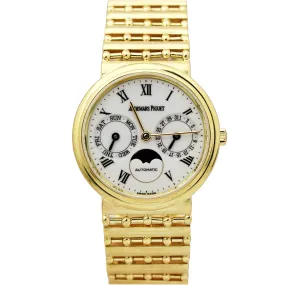 Audemars Piguet Classic Day-Date Moonphase 25589BA BAMBOO 18K Gold 33mm Watch