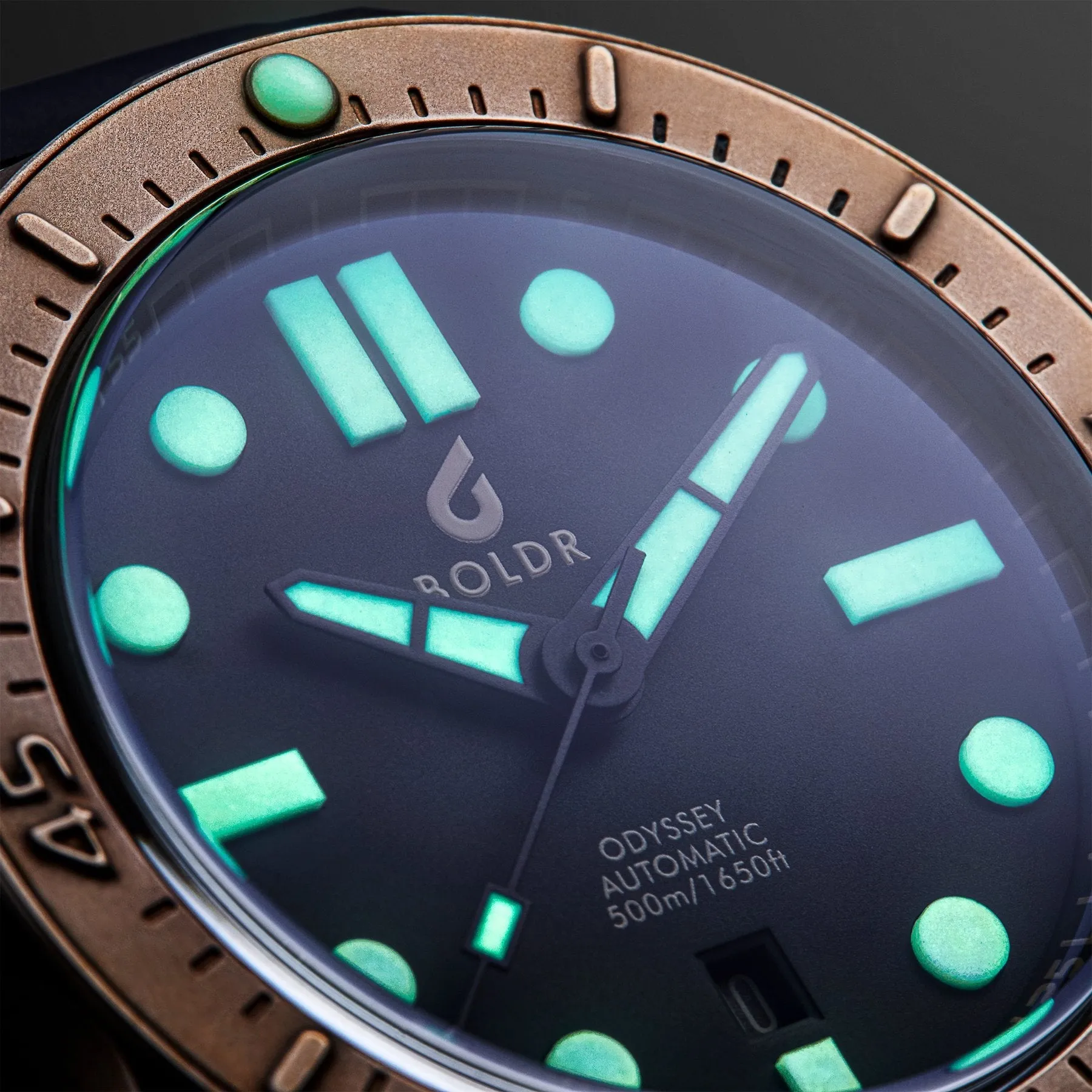 BDR Watch Odyssey Bronze Prussian Blue Limited Edition D