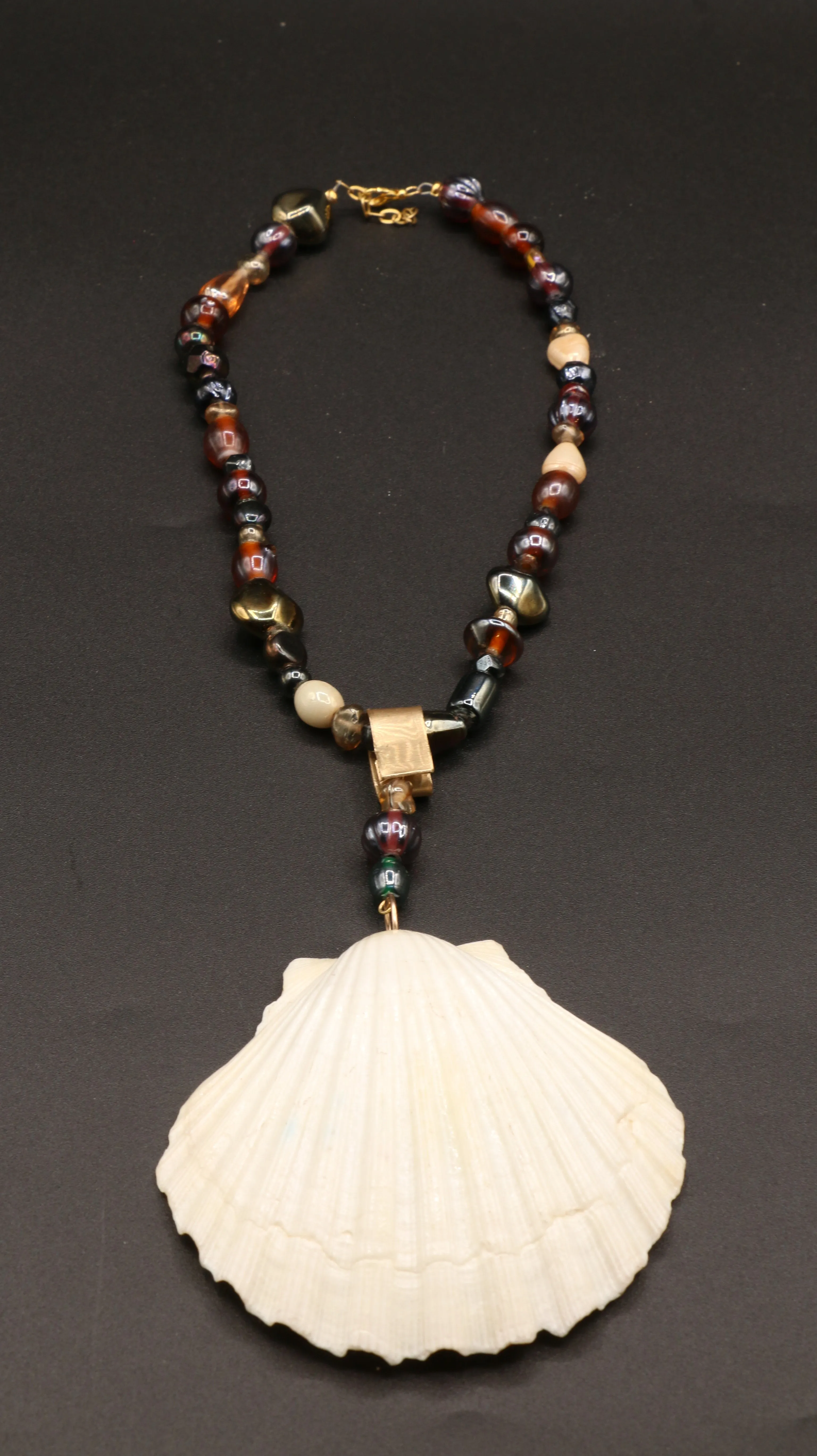 Beaded Shell Necklace