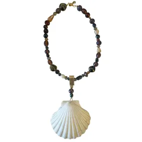 Beaded Shell Necklace