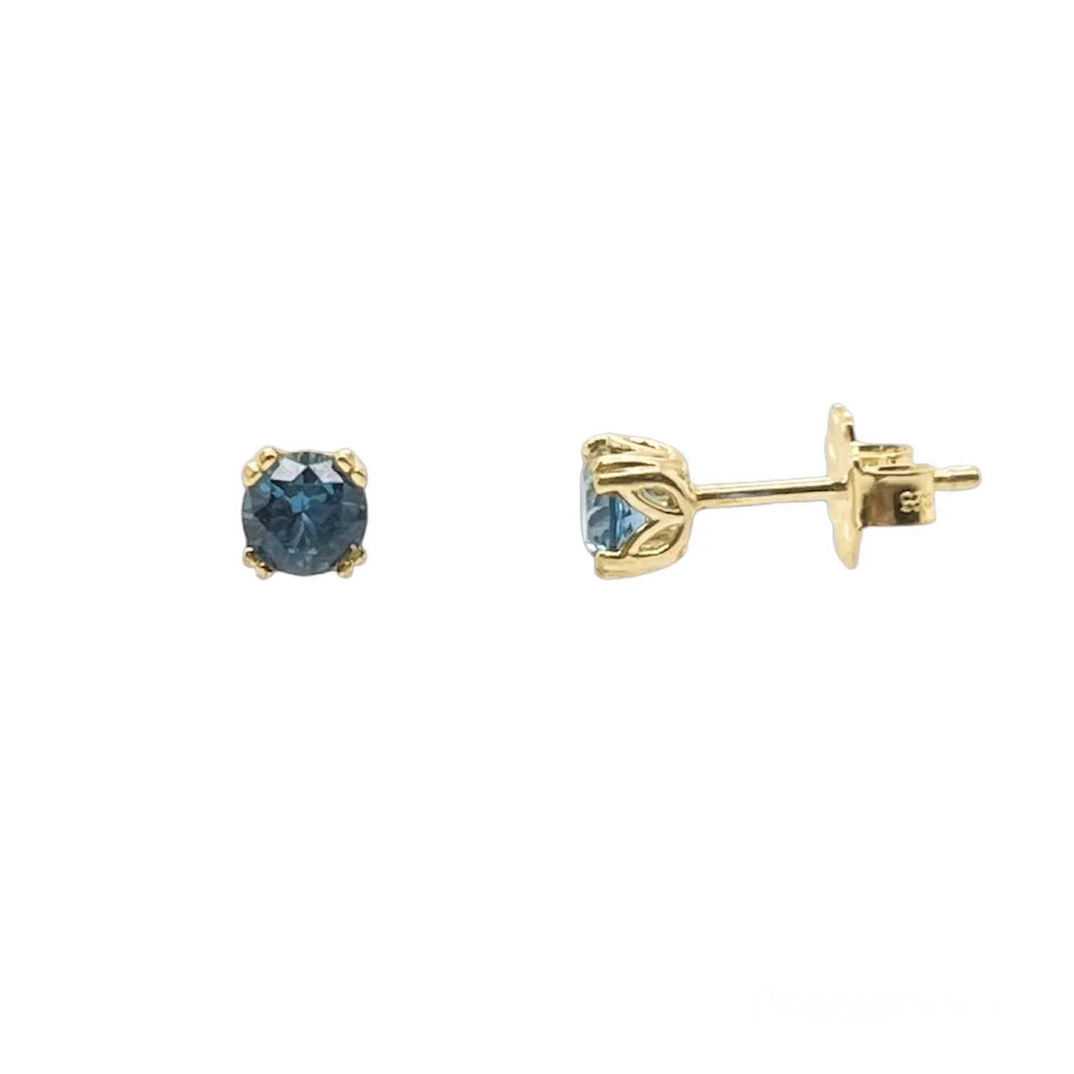 Birthstone Stud Earrings