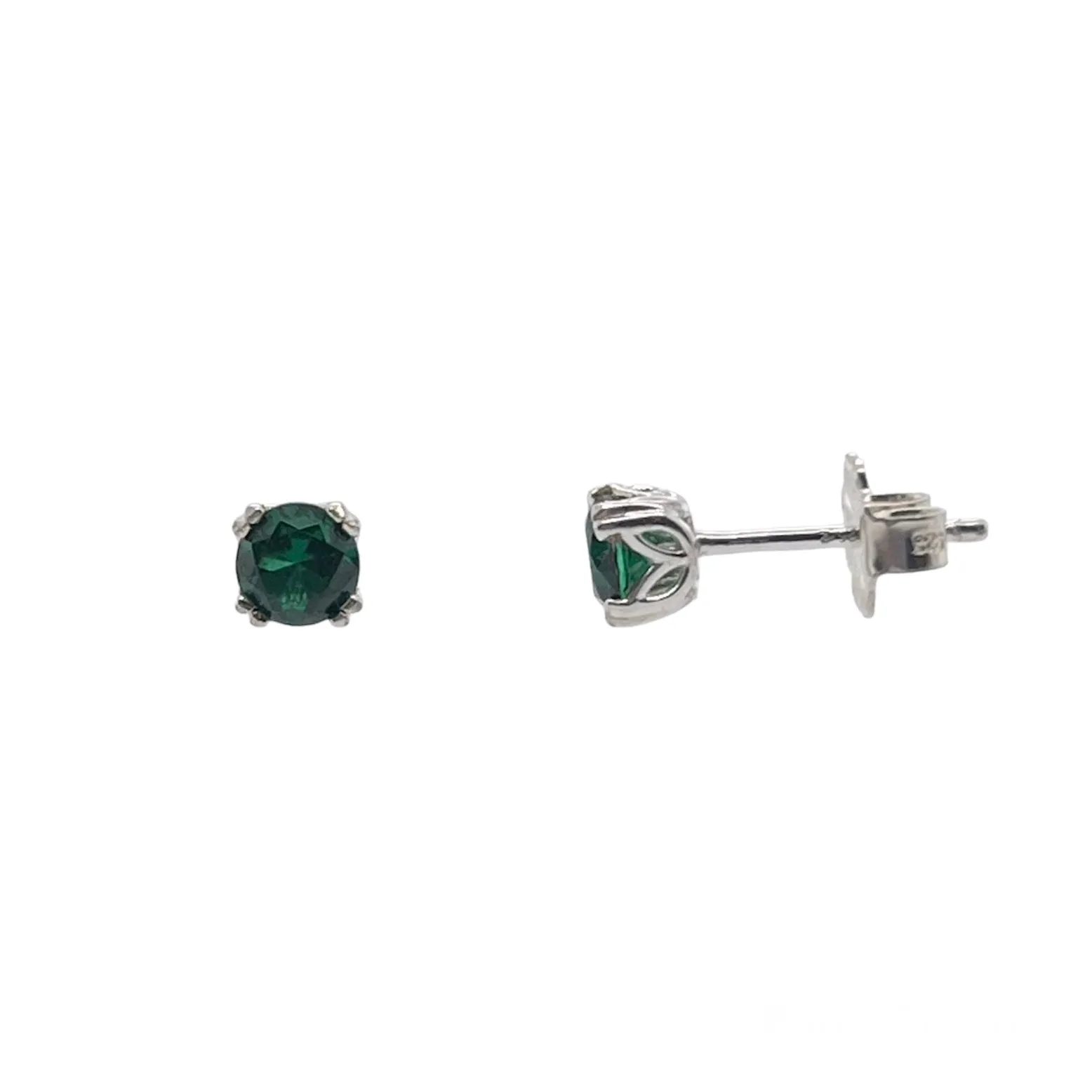 Birthstone Stud Earrings
