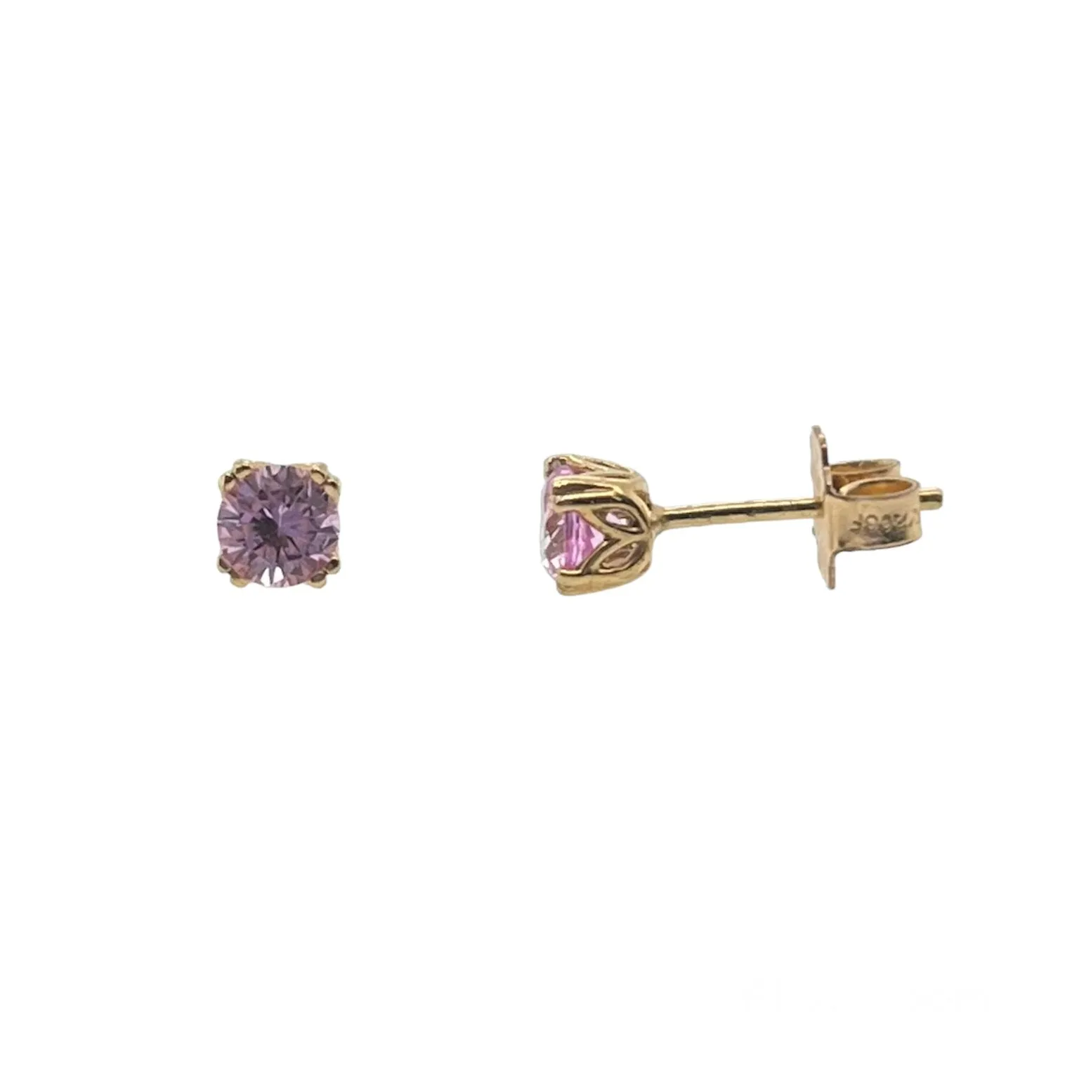 Birthstone Stud Earrings