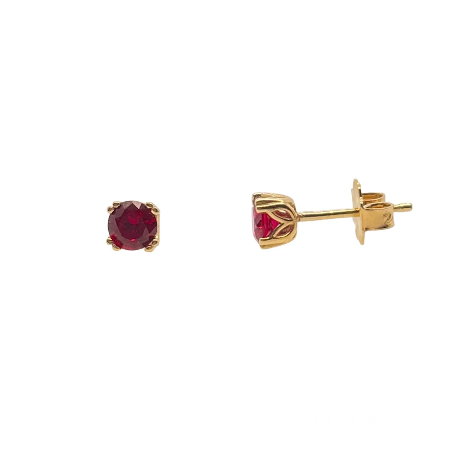 Birthstone Stud Earrings