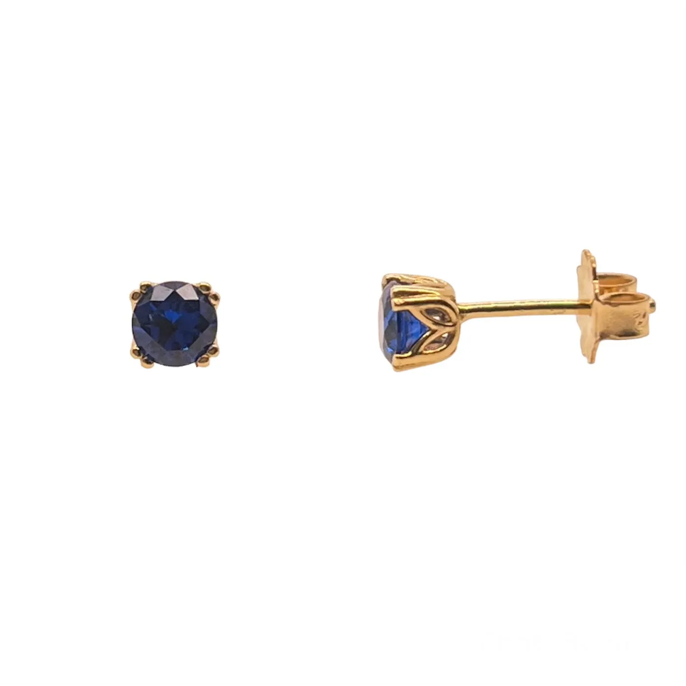 Birthstone Stud Earrings