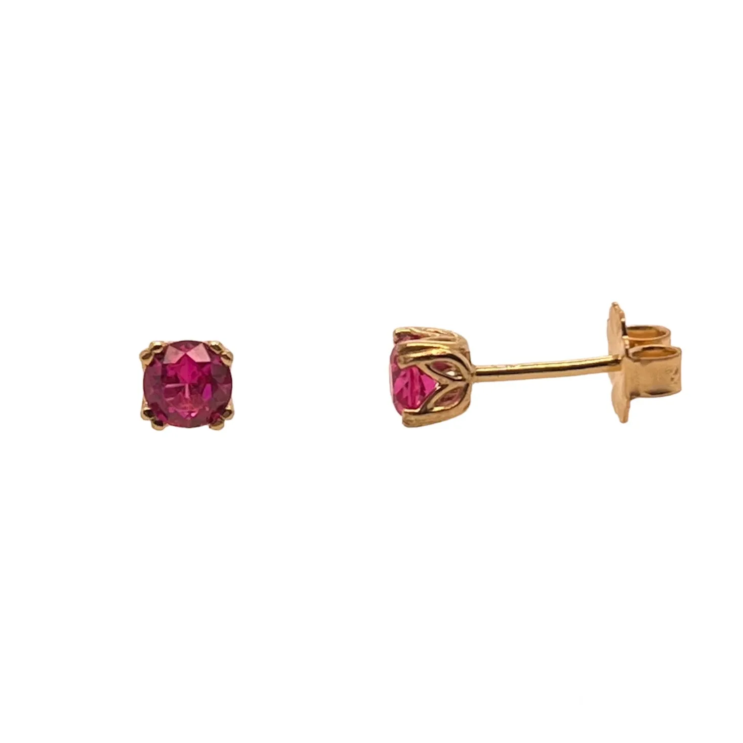 Birthstone Stud Earrings