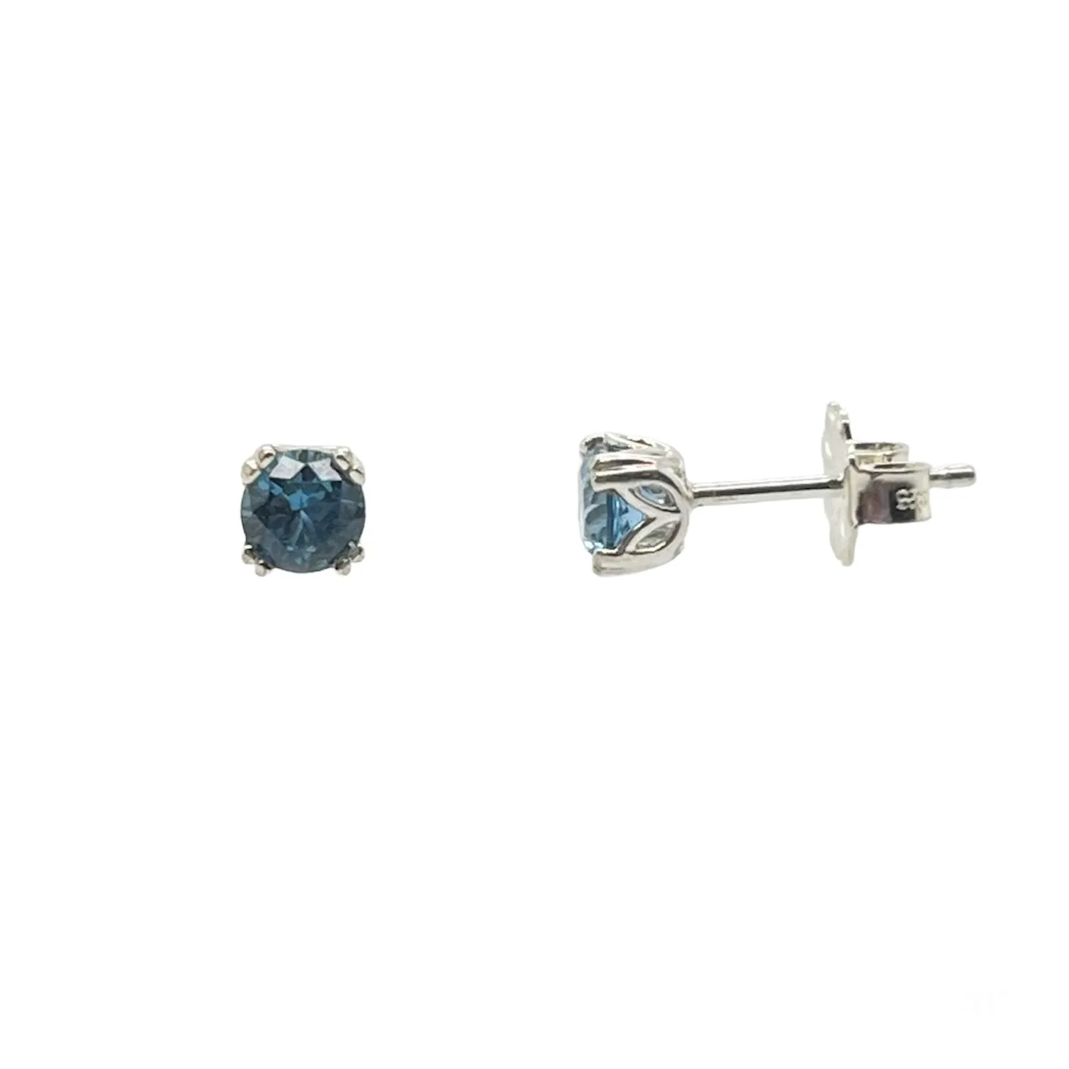 Birthstone Stud Earrings