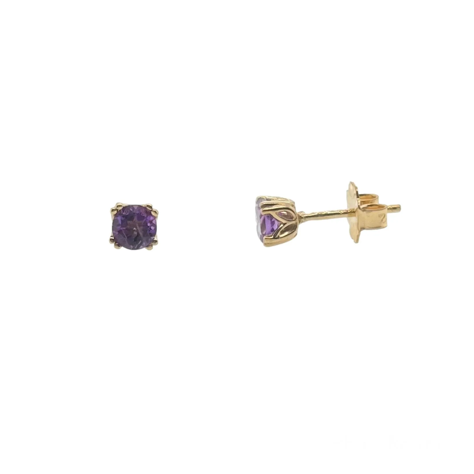 Birthstone Stud Earrings