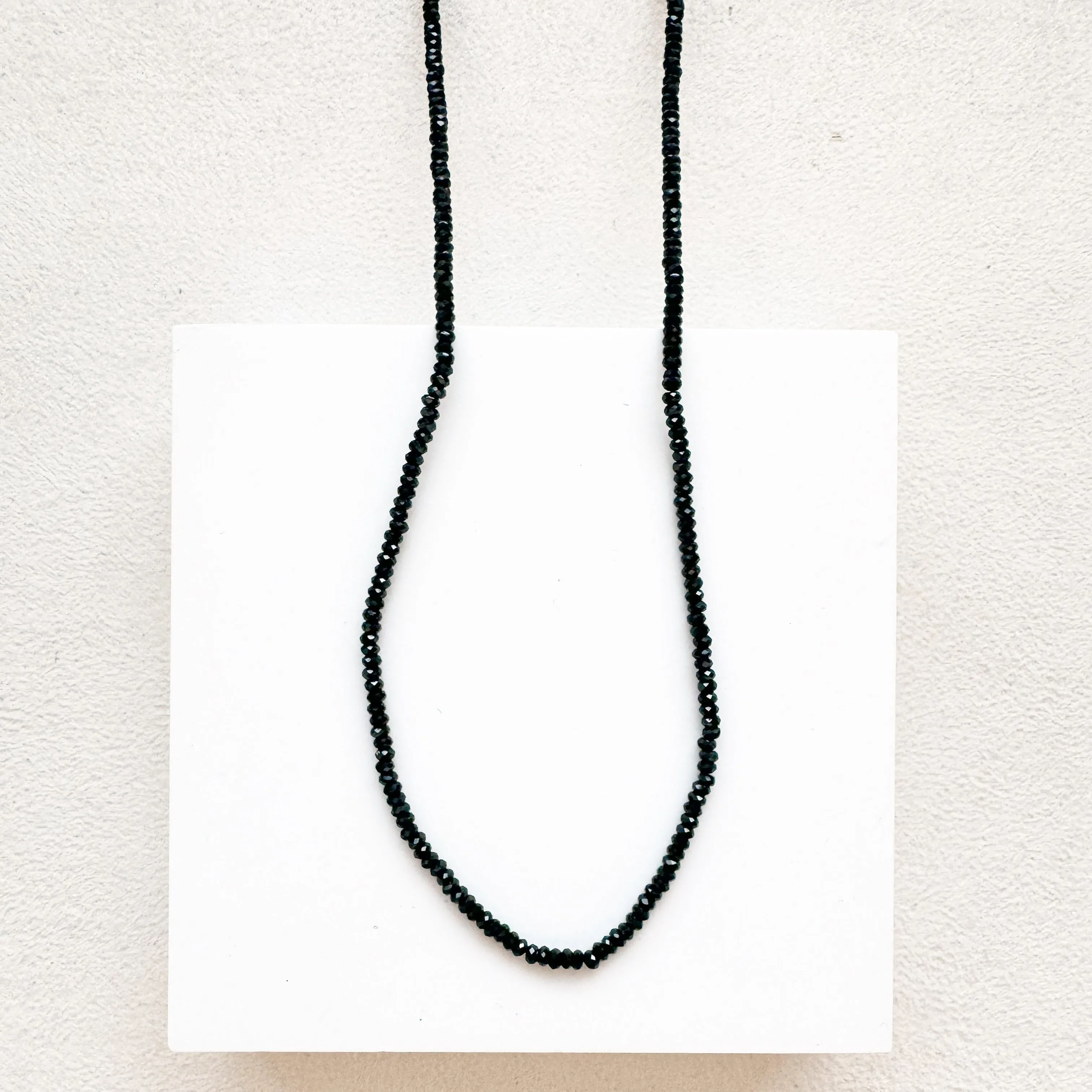 Black Spinel Bijou Necklace