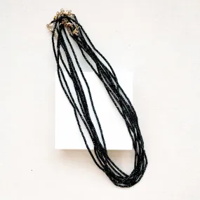 Black Spinel Bijou Necklace