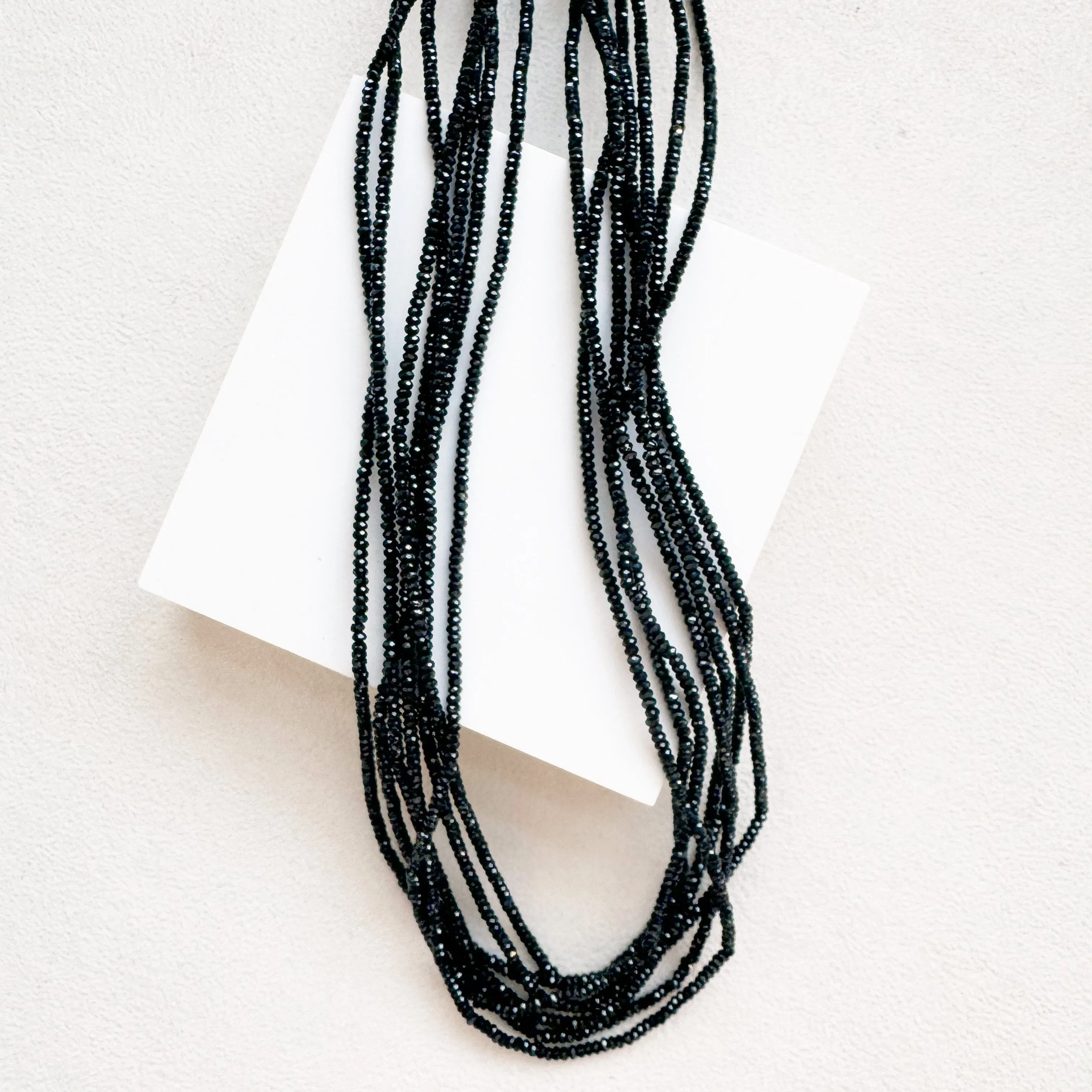 Black Spinel Bijou Necklace