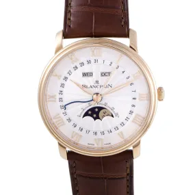 Blancpain Villeret Phase de Lune Demi-Savonnette 6664-3642-55B