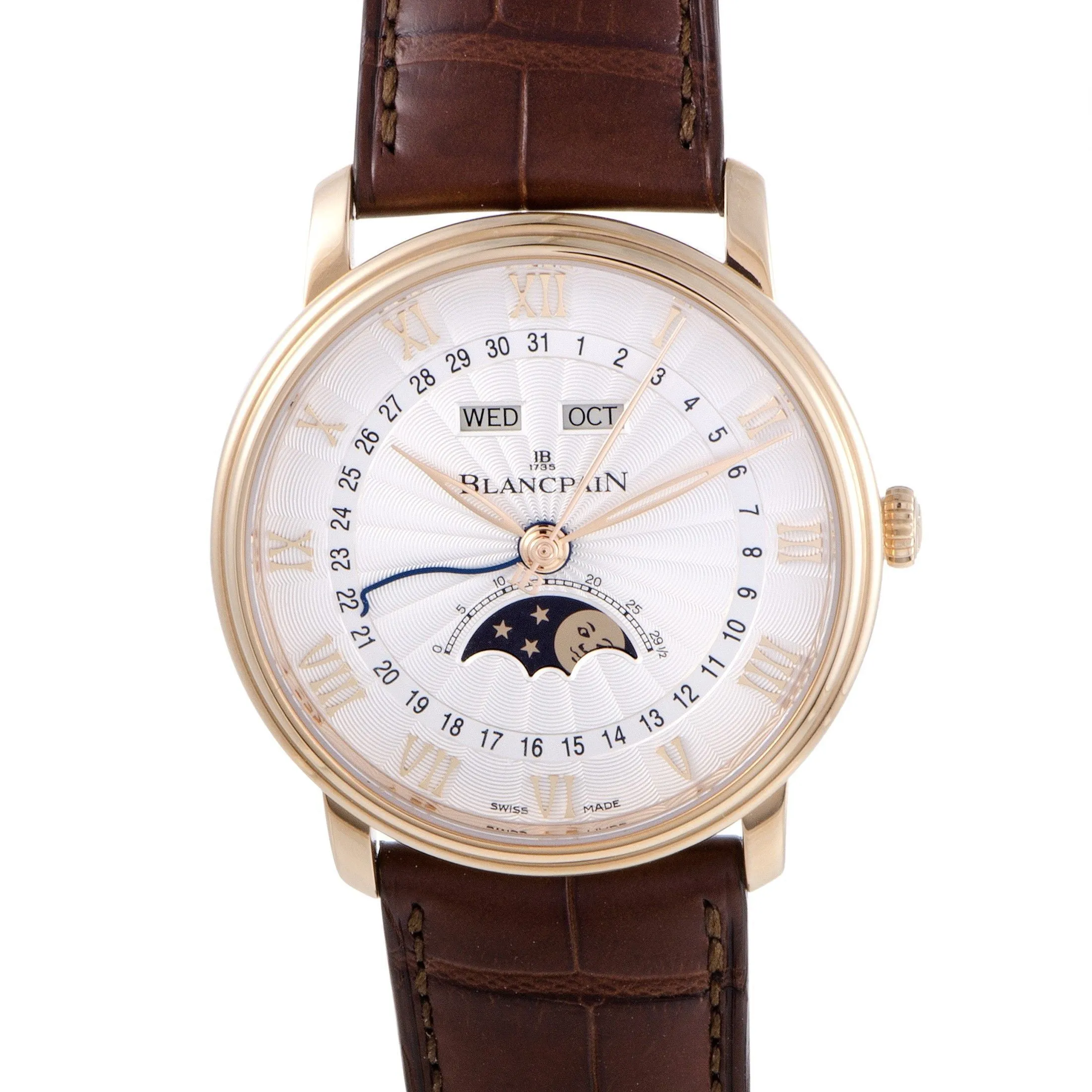 Blancpain Villeret Phase de Lune Demi-Savonnette 6664-3642-55B