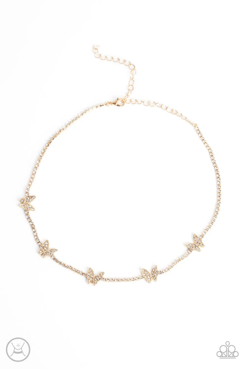Boisterous Butterfly & Fluttering Fanatic - 2pc Set- Gold