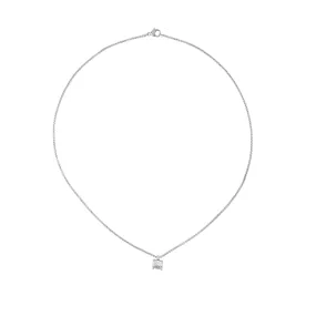BRIGHT SOLITAIRE NECKLACE