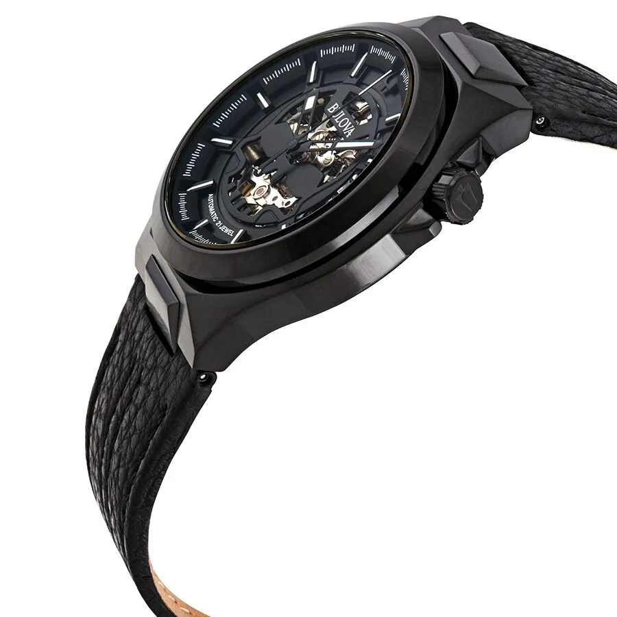 Bulova Maquina Automatic Skeleton Dial Men's Watch 98A238