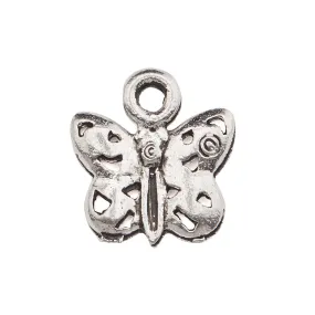 Butterfly Charm Petite Silver