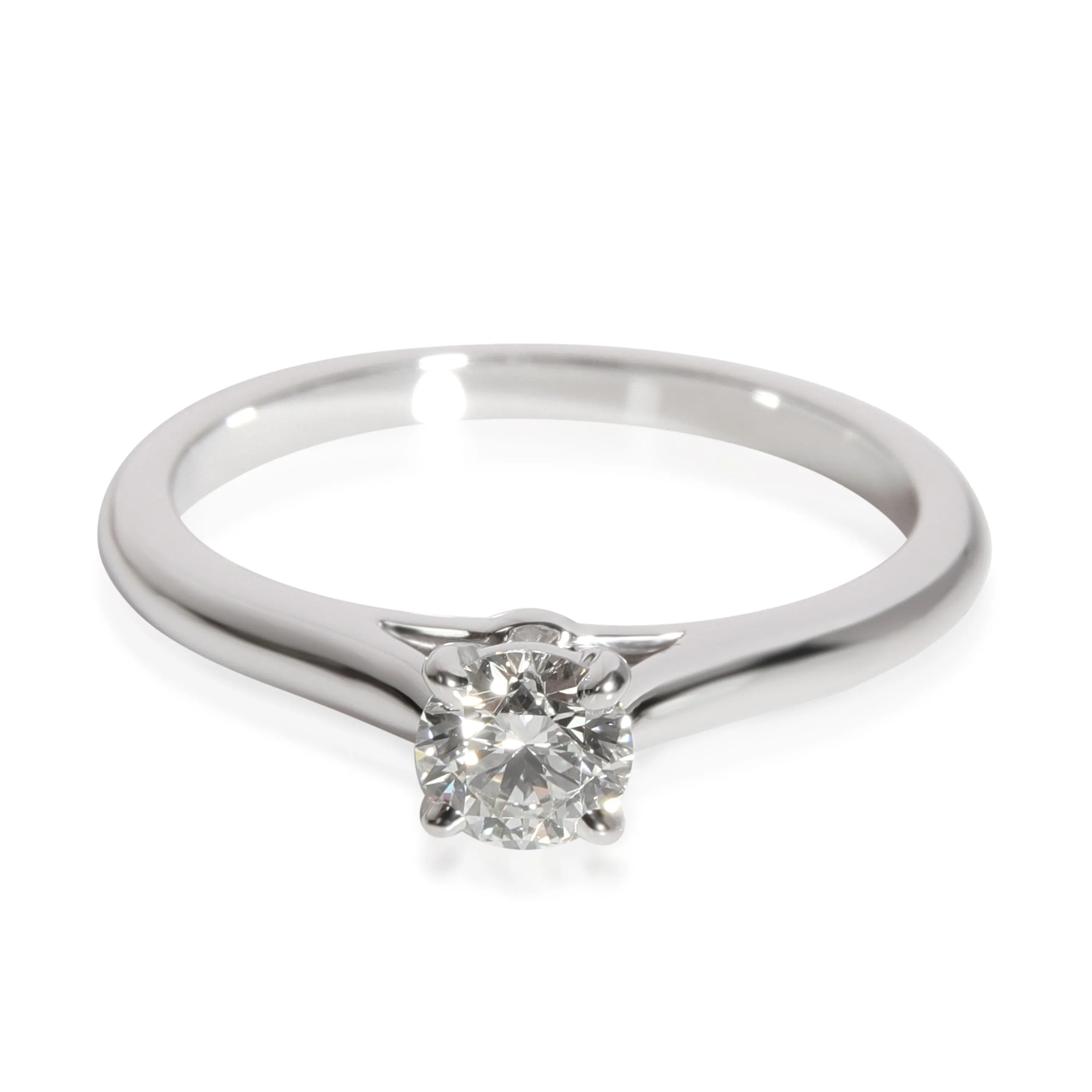 Cartier 1895 Diamond Solitaire Engagement Ring in Platinum H VVS1 0.36 CT.