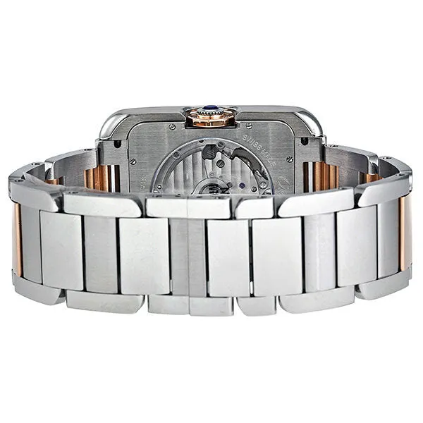 Cartier Tank Anglaise XL Automatic Silver Dial Men's Watch W5310006
