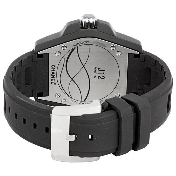 Chanel J12 Marine Black Ceramic Watch H2559