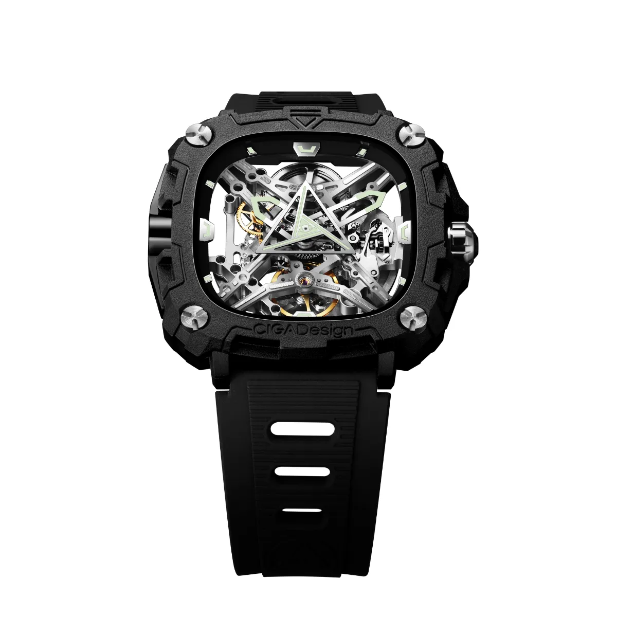 CIGA Design X-Series Eye Of Horus Silver Automatic Watch