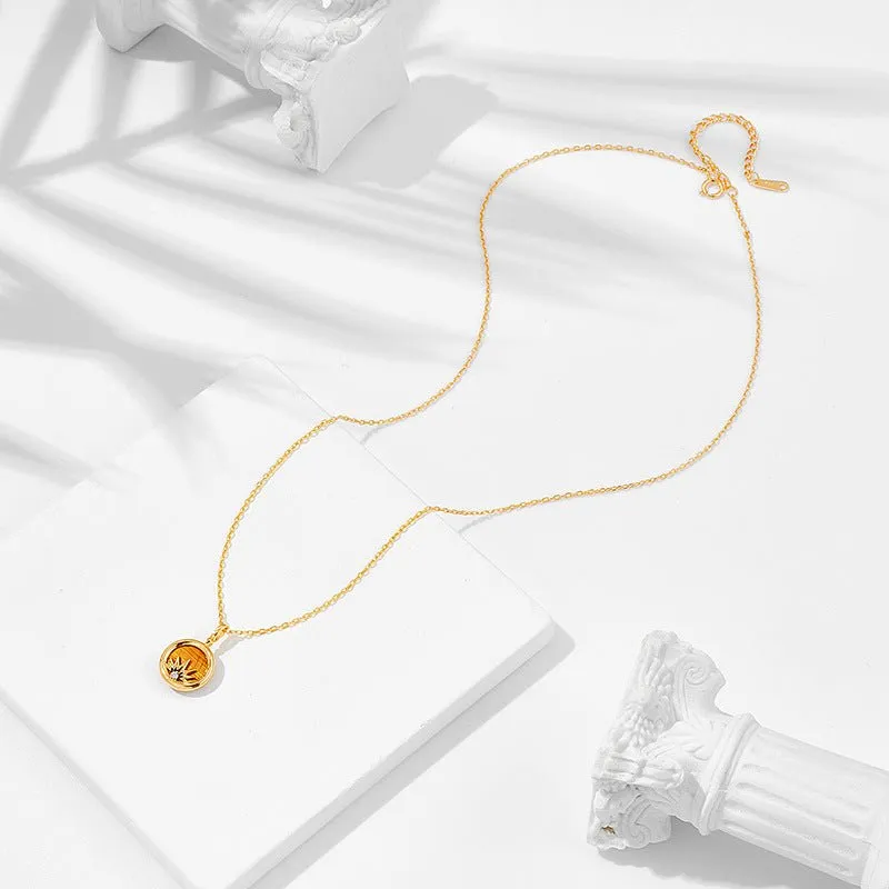 Classic Tiger's Eye Double-Sided Necklace