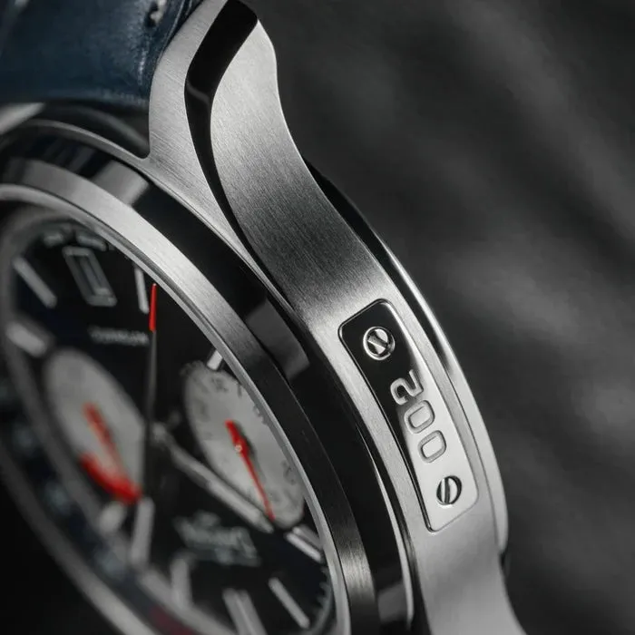 Davosa Newton Pilot Rally Chronograph Blue Limited Edition