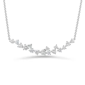 Diamond Large Confetti Bar Pendant