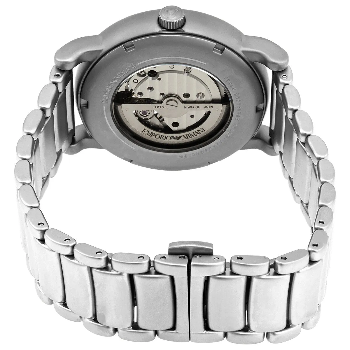 Emporio Armani Automatic Black Dial Men's Watch AR60021