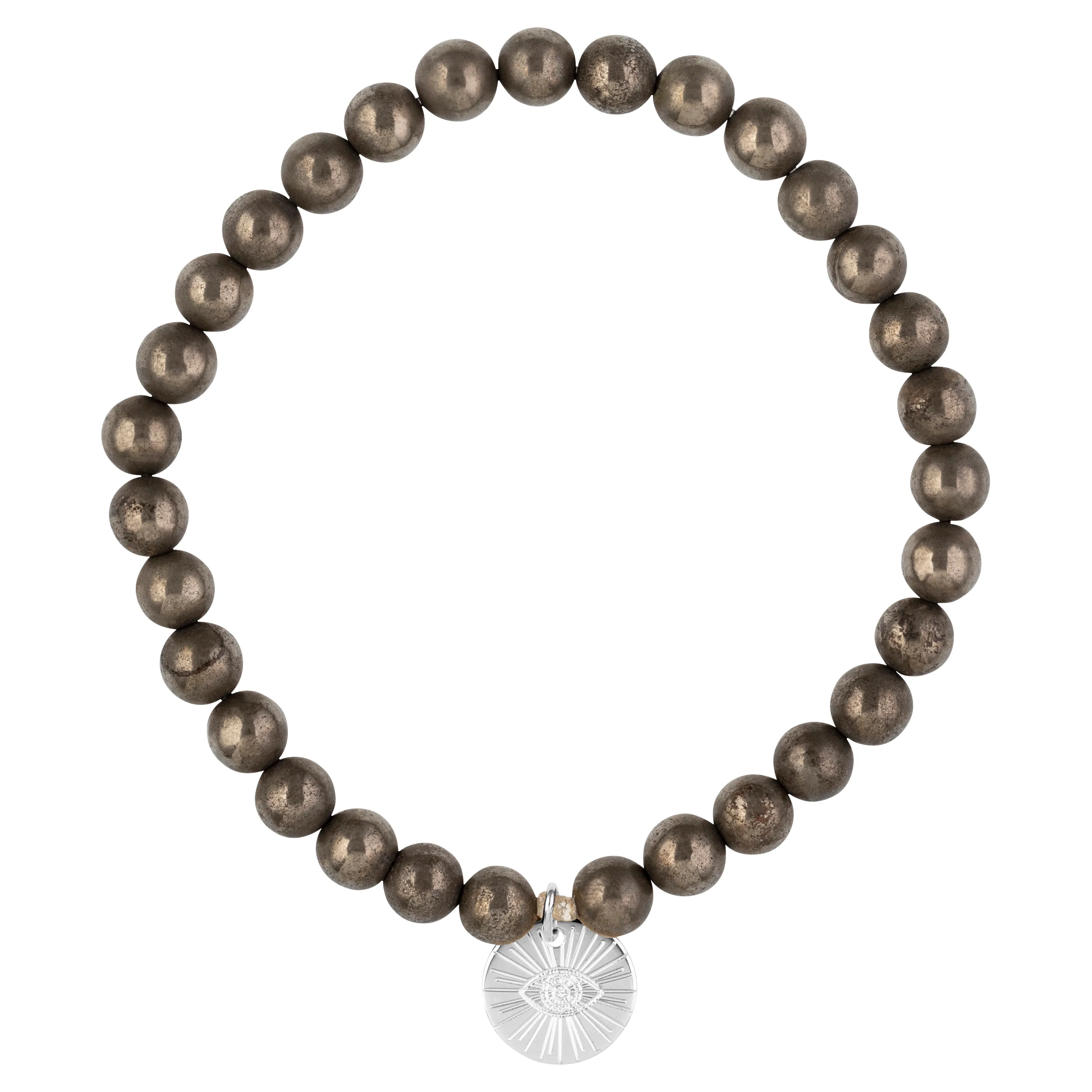Eye of Providence & Protection Gemstone Bracelet - Gold / Turquoise