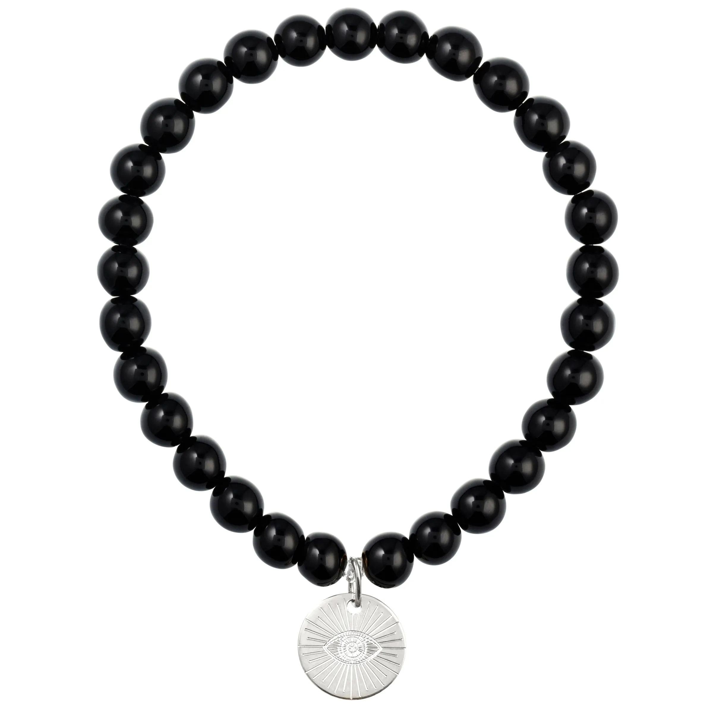 Eye of Providence & Protection Gemstone Bracelet - Gold / Turquoise
