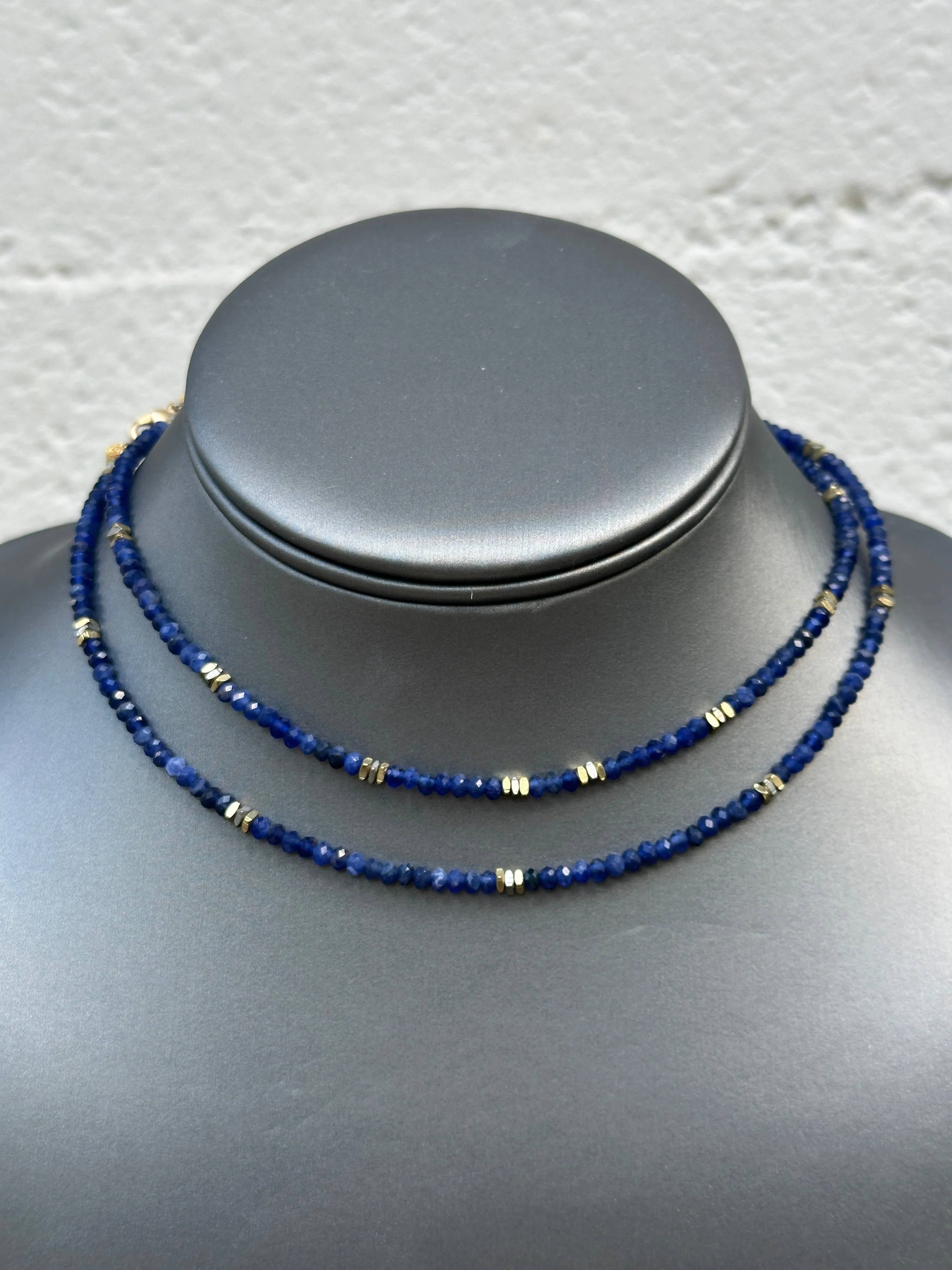 Faceted Gemstone Necklaces