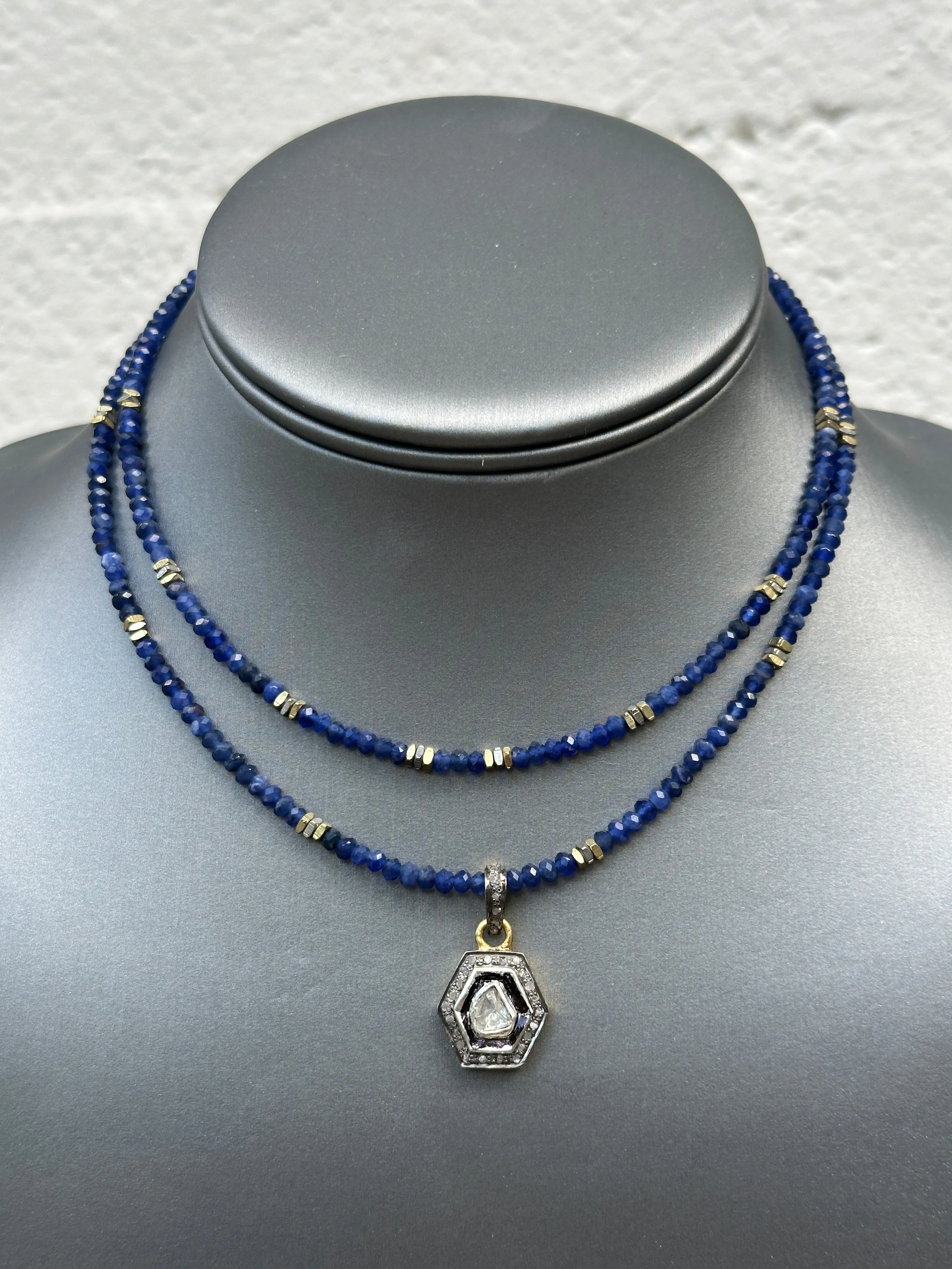 Faceted Gemstone Necklaces