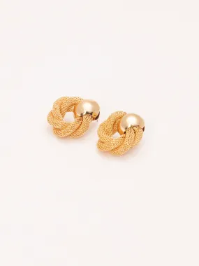 Floral Mesh Earrings