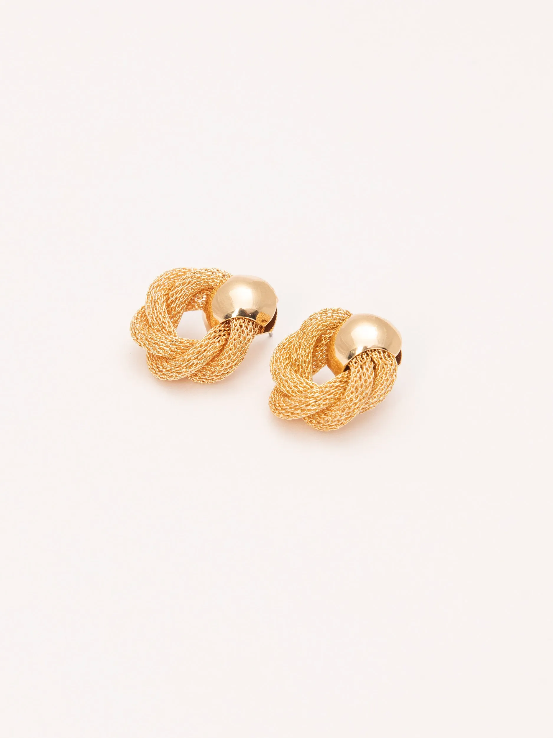 Floral Mesh Earrings