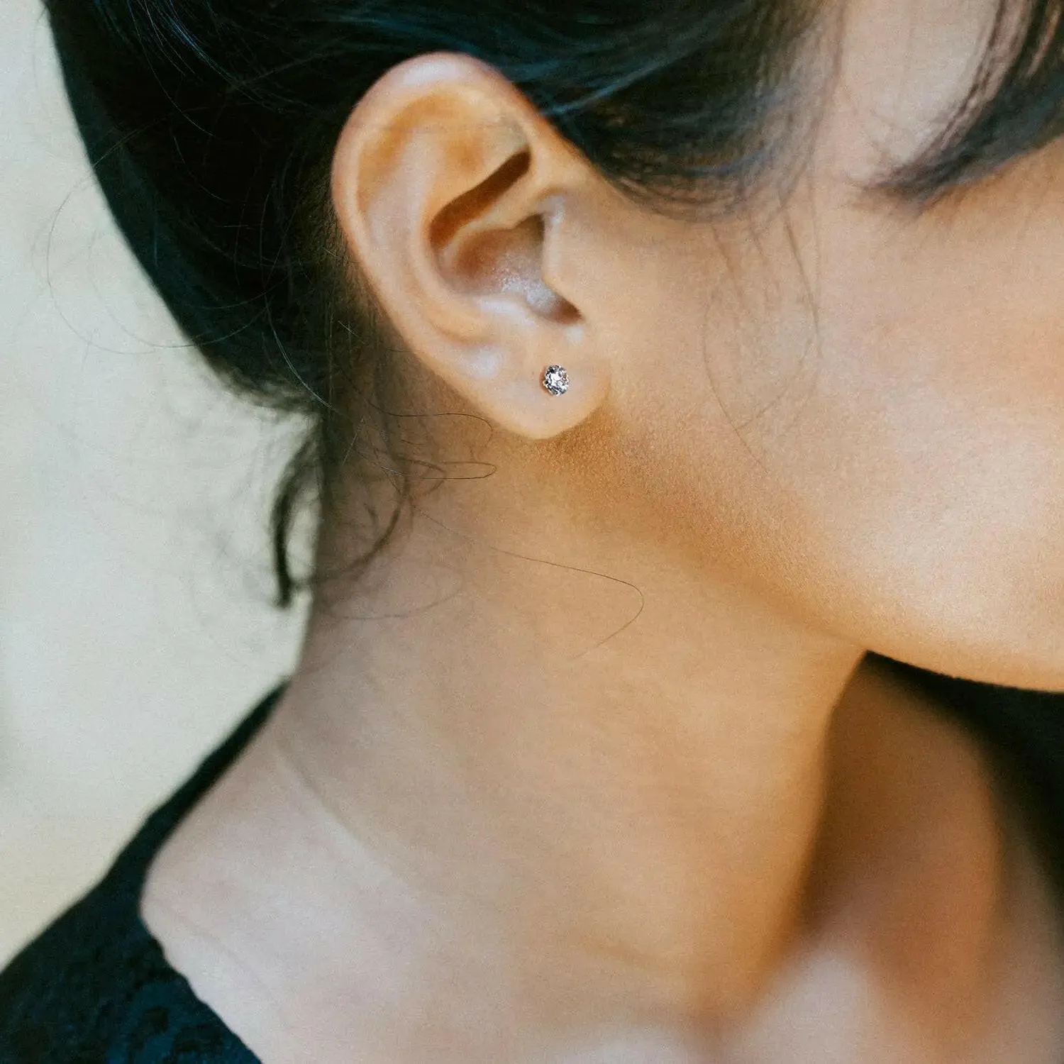 Floral Mum Sterling Silver Stud Earrings - Perfect for Gifting and Everyday Wear