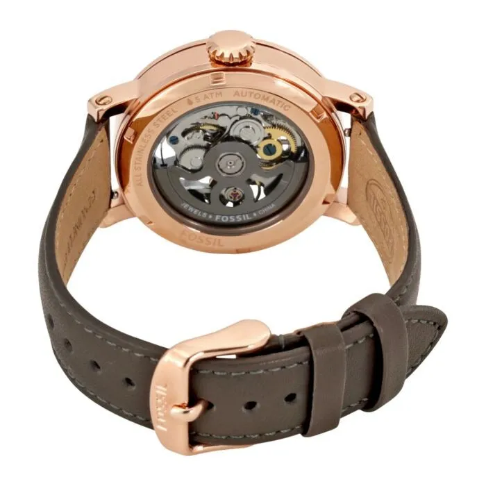 Fossil Original Boyfriend Automatic Skeleton Women's Watch ME3089