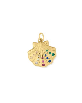 Gold Shell Charm