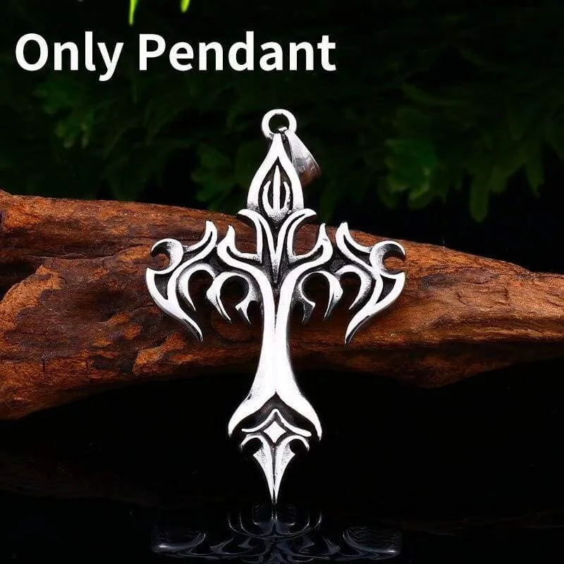 green stone Stainless Steel pendant necklace man power glory compass Jewelry