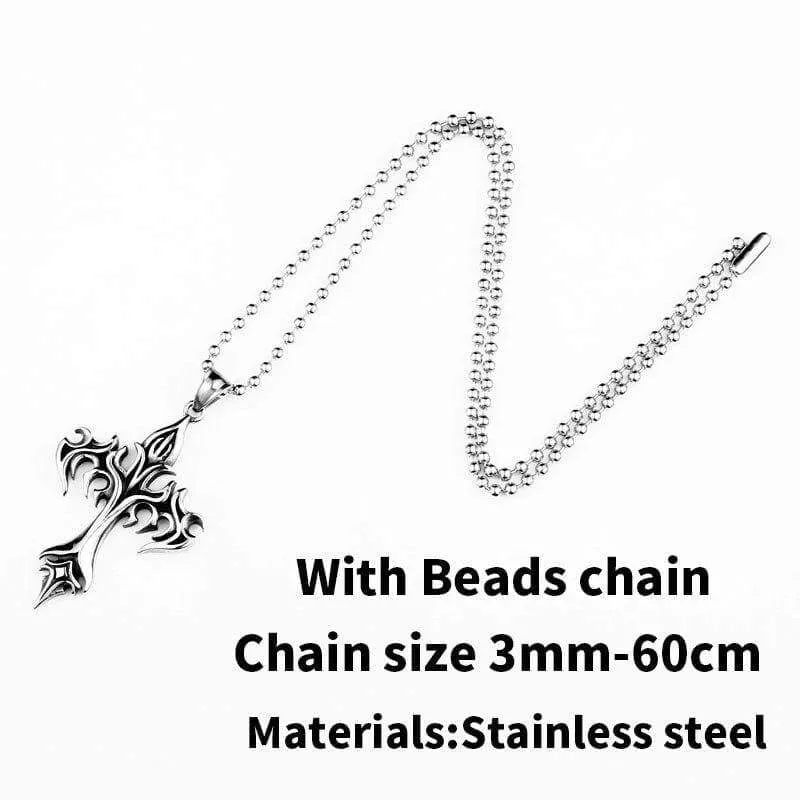 green stone Stainless Steel pendant necklace man power glory compass Jewelry