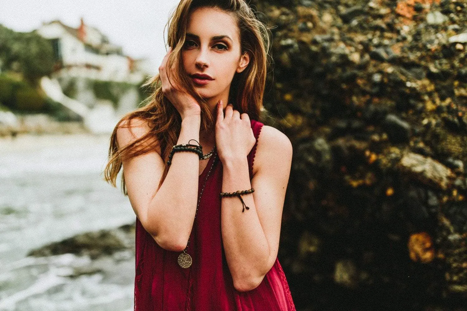 Grounding Tiger Eye Wrist Mala